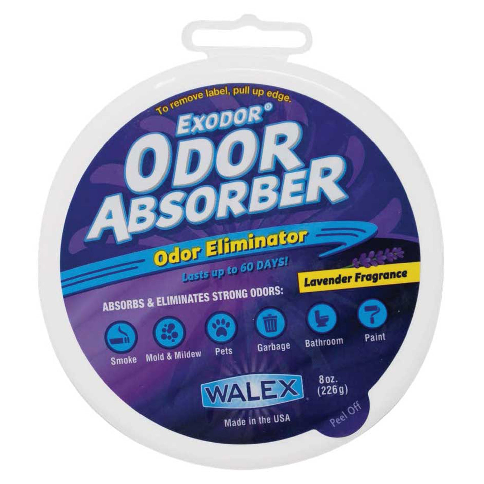 Walex ABSORBRET Exodor Odor Absorber - Lavender Scent, 8 oz.