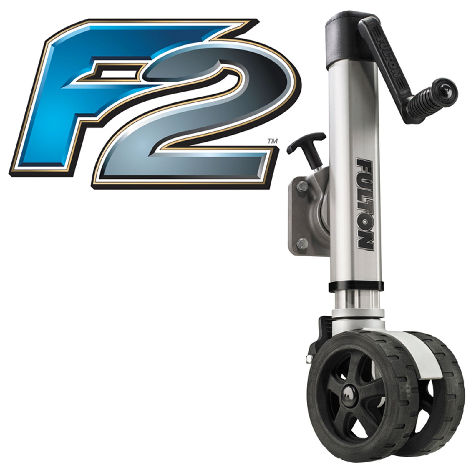 Fulton 1413020134 F2 Twin Track Trailer Jack - 1600 lbs.
