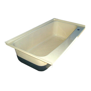 Icon 00480 Bath Tub with Right Hand Drain TU600RH - Polar White