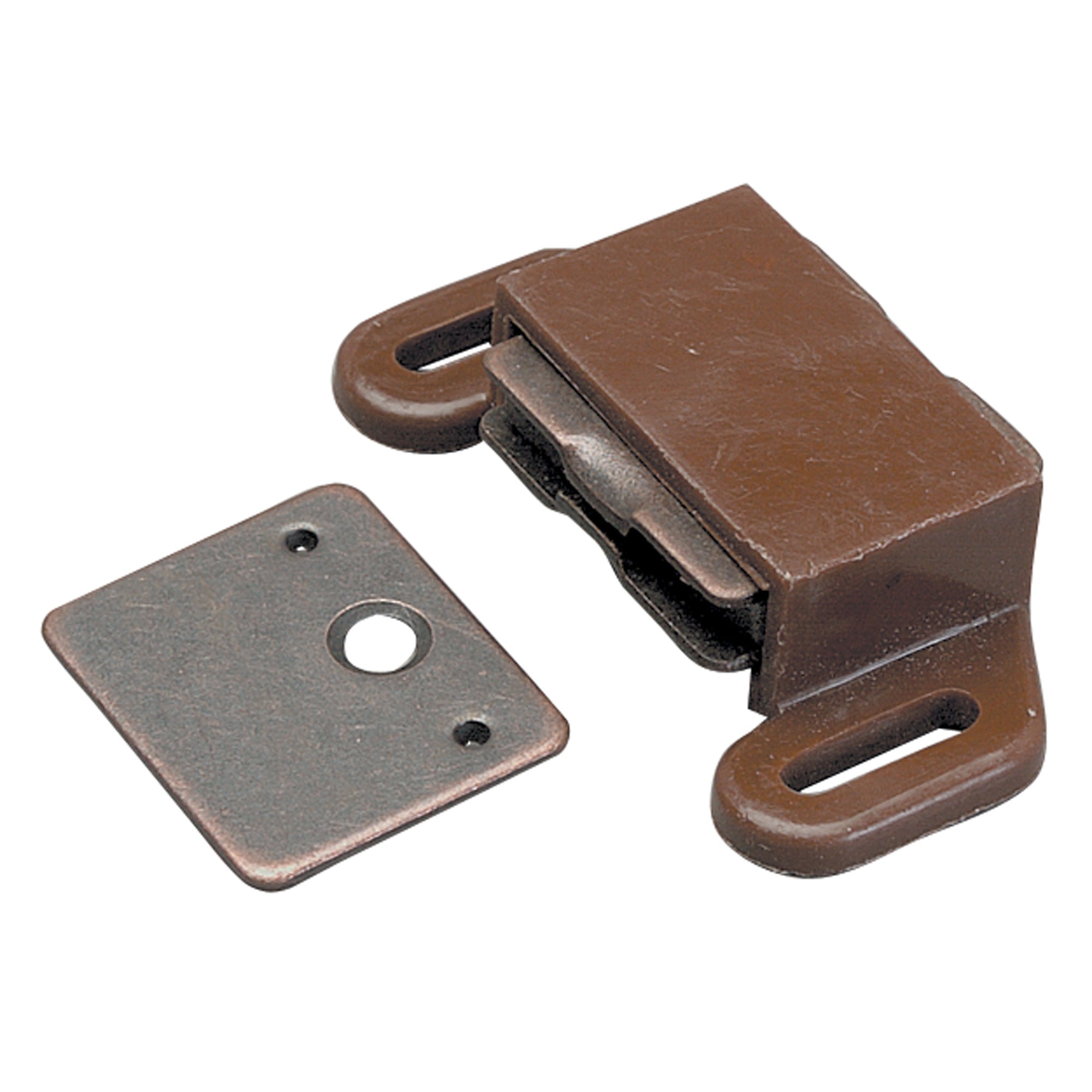 AP Products 013-012 Side Mount Magnetic Catch with Flat Strike - 1 Pair