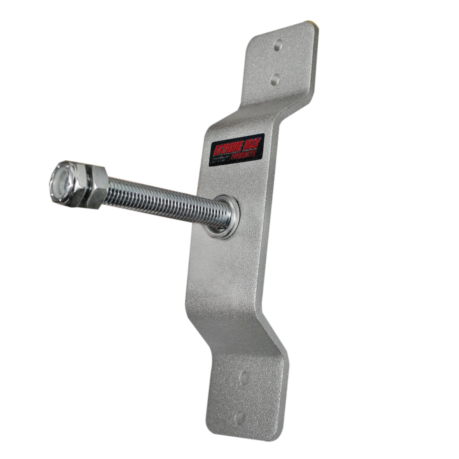 Extreme Max 3005.3732 Universal Easy-Mount Wall Mount Spare Tire Carrier for Enclosed Trailers - Includes Two Bolts Sizes for Custom Fit Compatibility