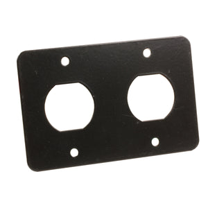 JR Products 15155 12V/USB Mounting Plate - Single Port