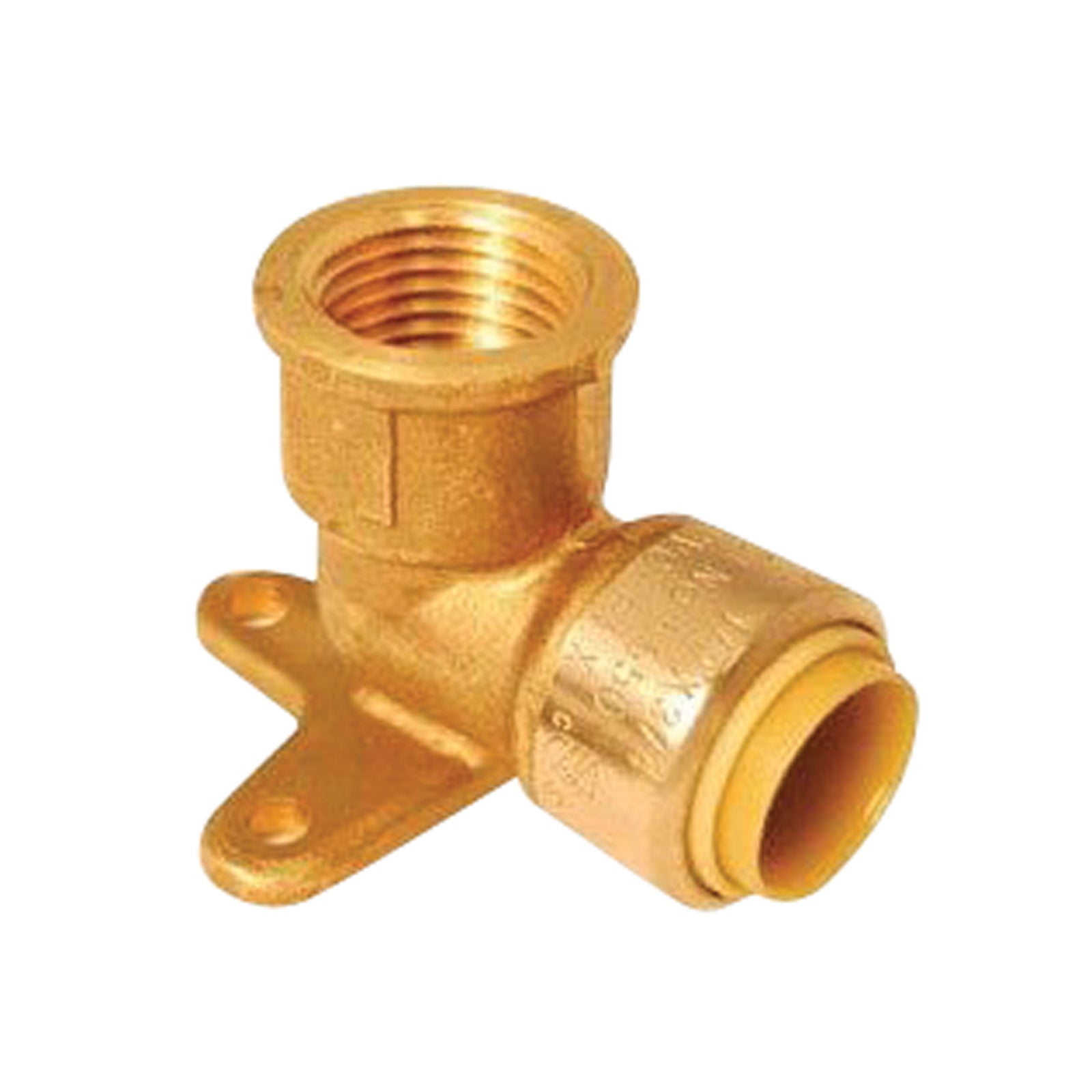 Flair-It 41149 BestPEX Brass Drop Ear Elbow - 1/2" Barb x 1/2" FPT