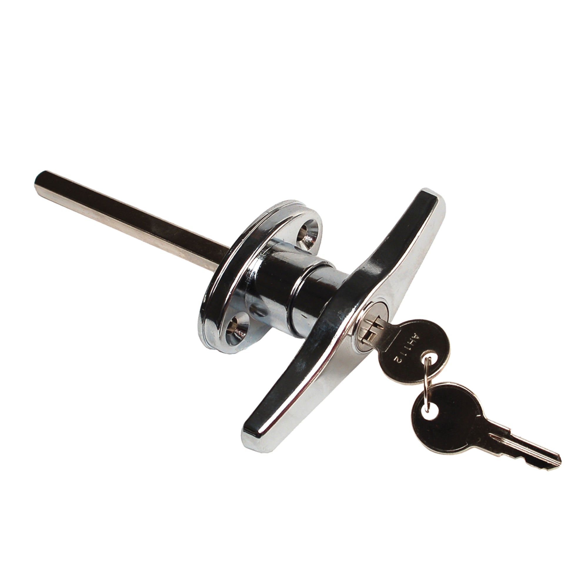 RV Designer L551 T-Handle Lock - 4" Squared Shaft
