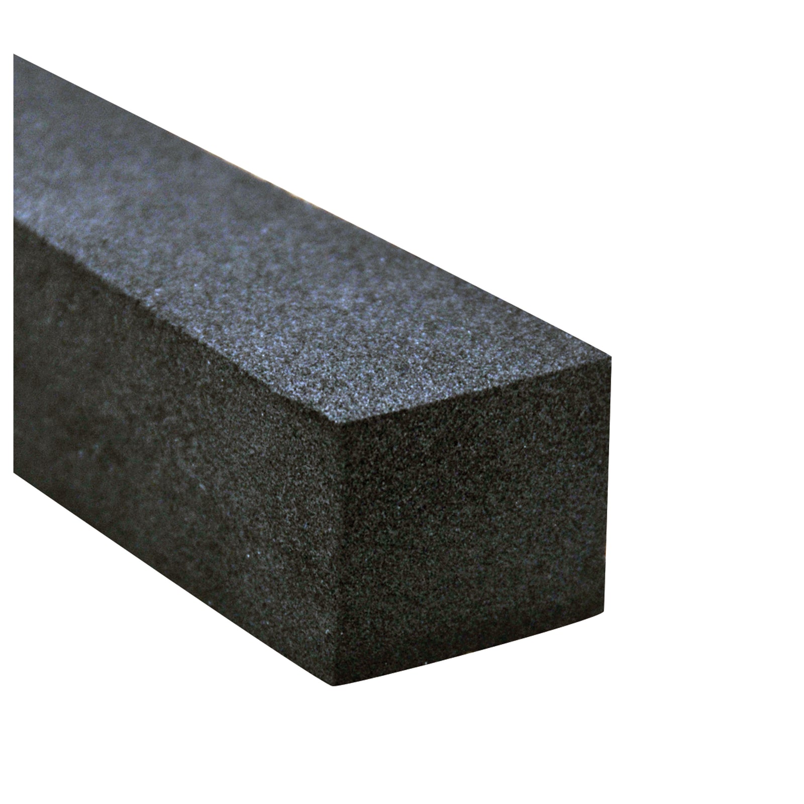 AP Products 018-821125 Black Low Density NEO/EPDM Foam Seal with PSA (White Tape) - 1" x 1-1/4" x 25'