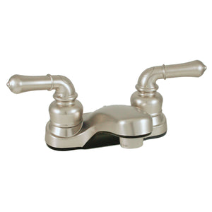Empire Brass U-YWI77W RV Bathroom Non-Metallic Faucet with Teapot Handles - 4", White