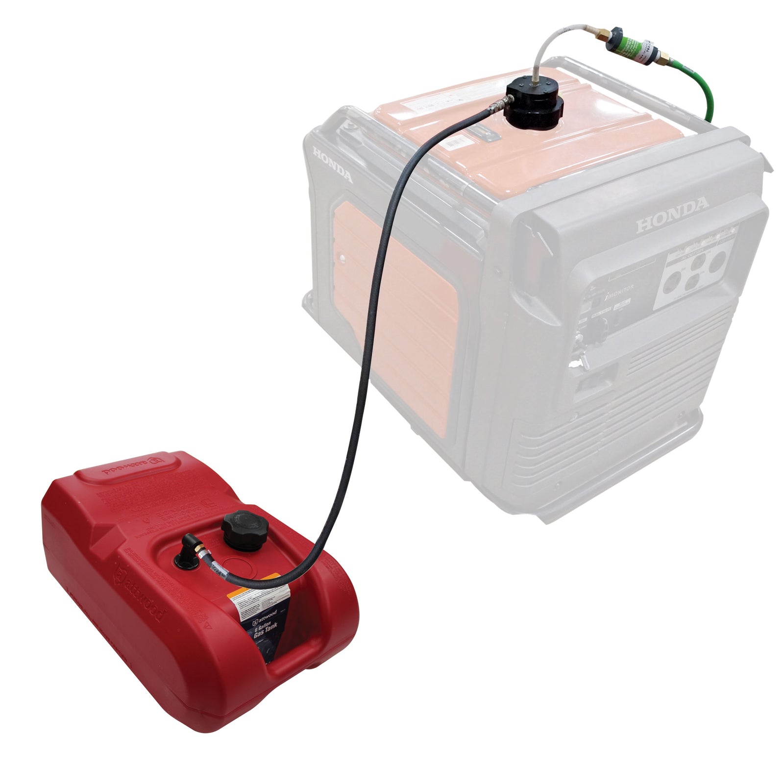 Bergs System PUMP.1HND WATER PUMP W/TANK HOSE and CAP FOR HONDA WB20WT