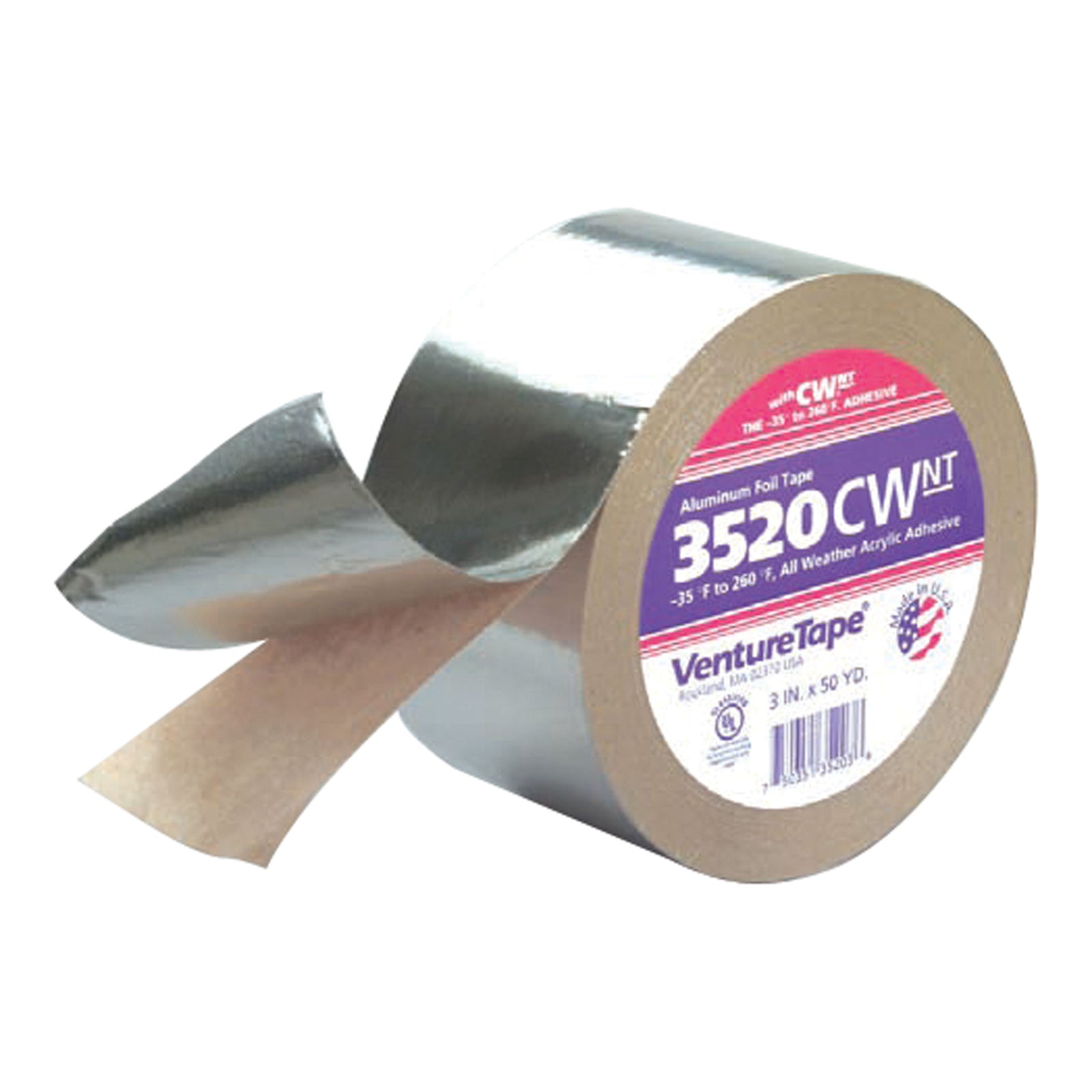 3M 70008915772 VentureTape Foil Tape - Cold Weather - 2"