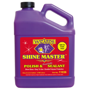 Wizards 11033 Shine Master Polish and Sealant - 16 oz.