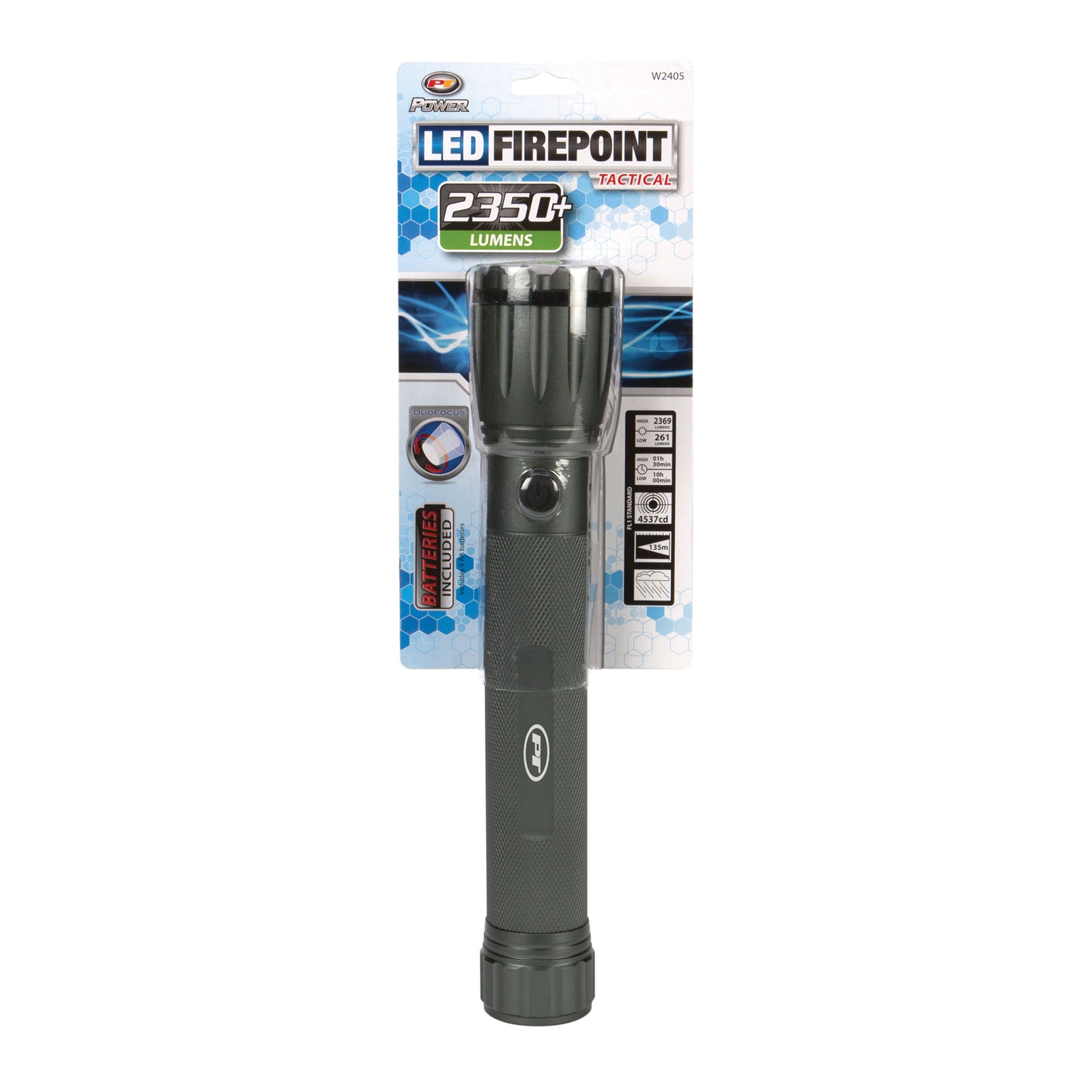 Wilmar W2405 LED FirePoint Duo-Focus Flashlight - 2369 Lumens