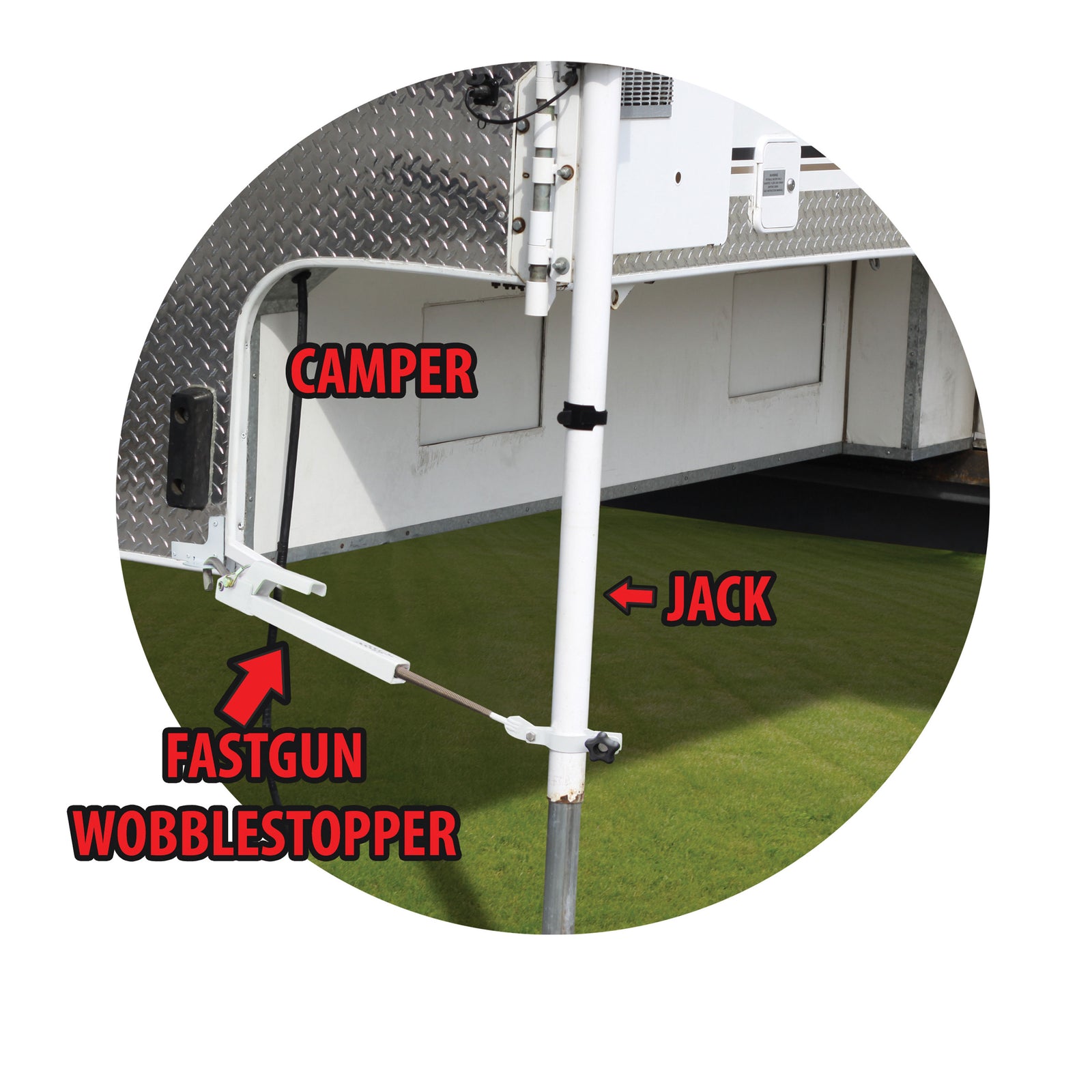 Torklift A7016 Wobble Stopper - FastGun Square Bracket