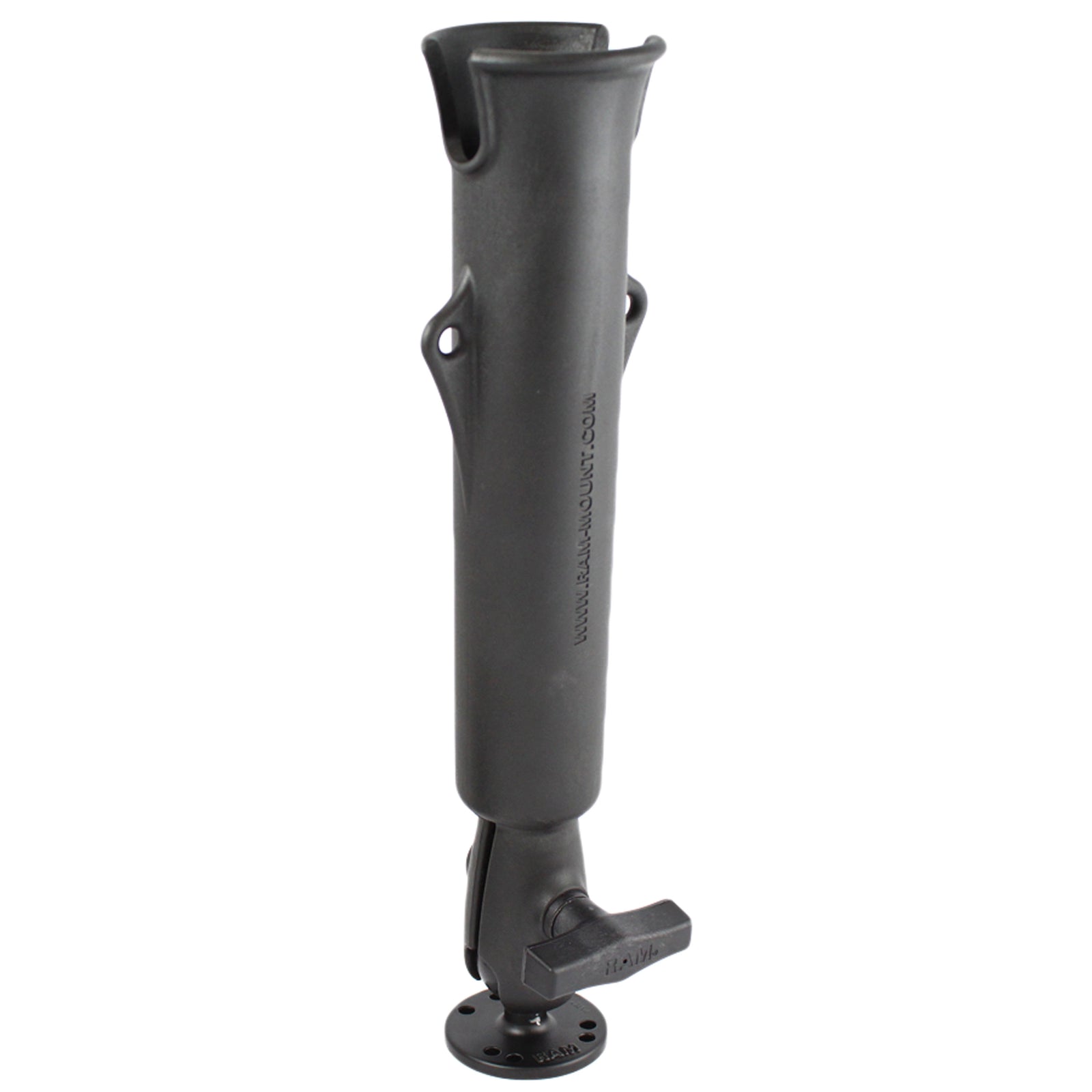 RAM RAM-TUBE 2008 Fishing Rod Holder with Round Flat Surface Base