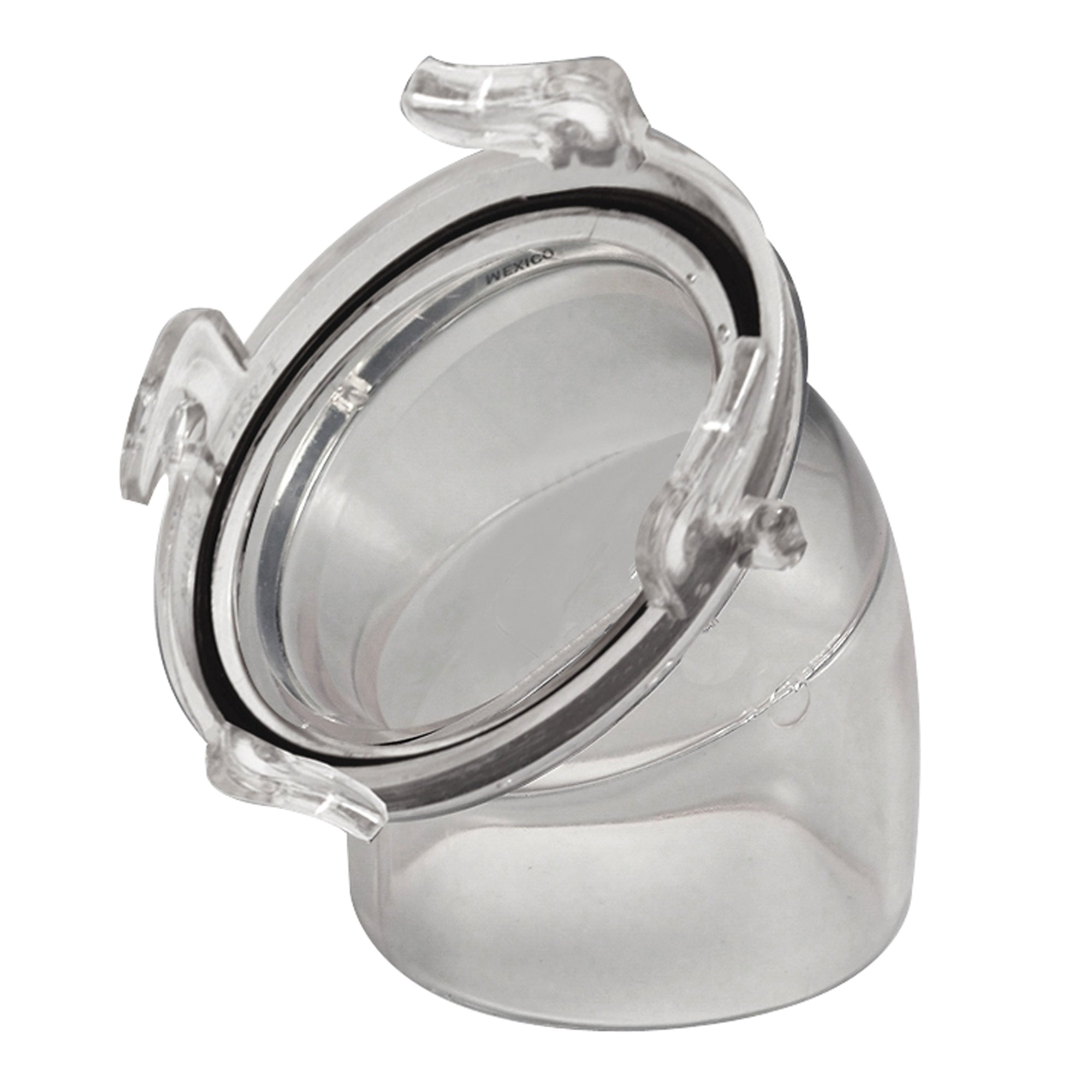 Valterra T1026 Hose Adapter - 45°, 3", ClearView