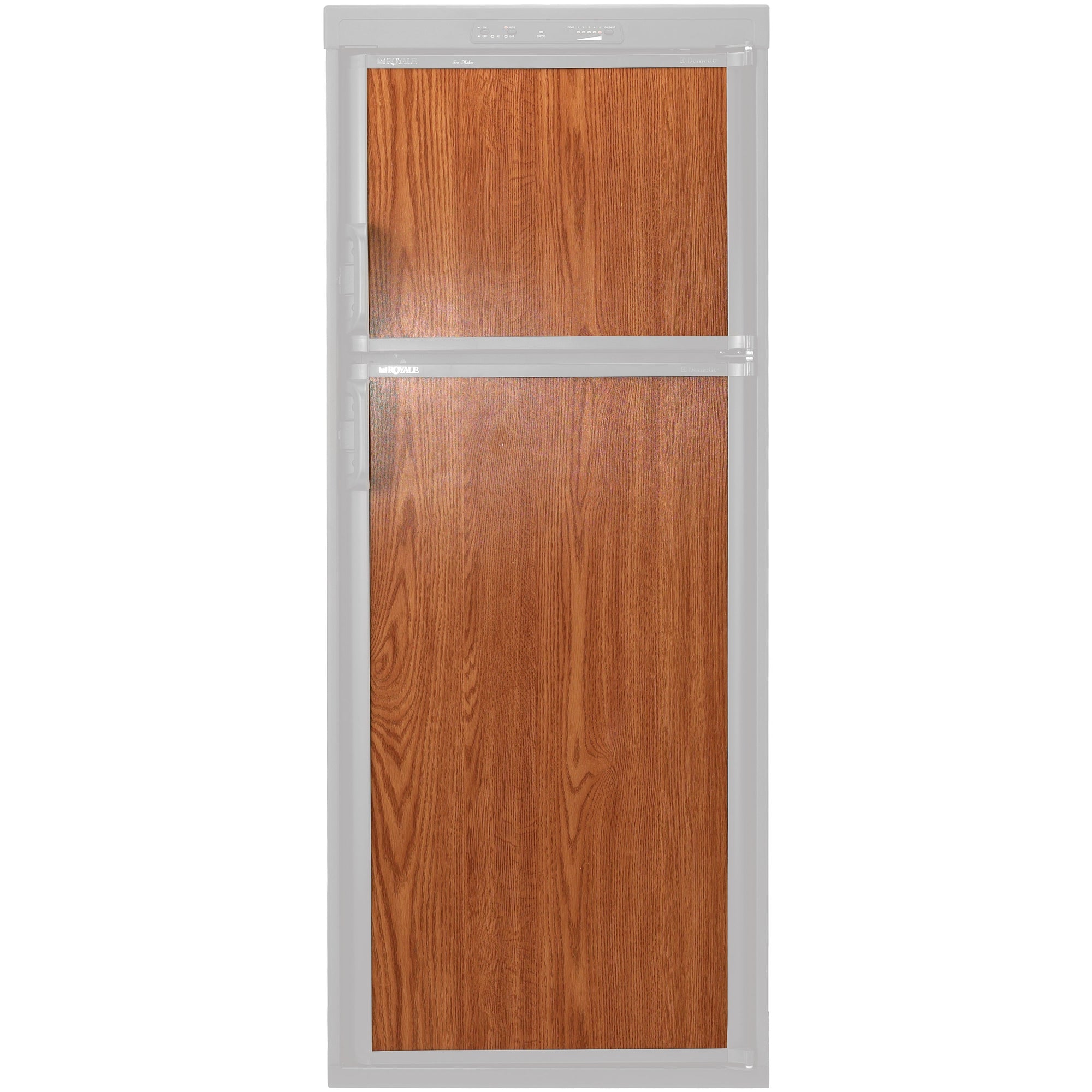 Dometic 3106863.065B Refrigerator Door Panel - Wood Grain, Main Panel 2551/2552/2553/2554