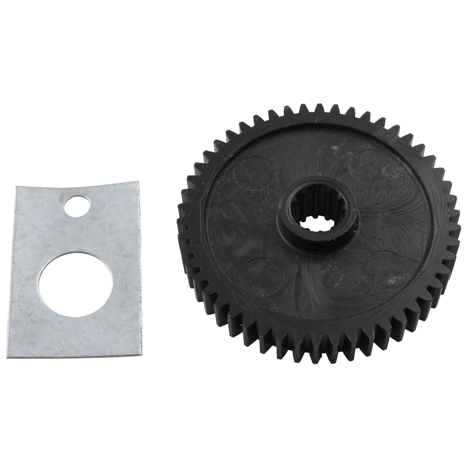 PLASTIC DRIVE GEAR & KEEPER F/