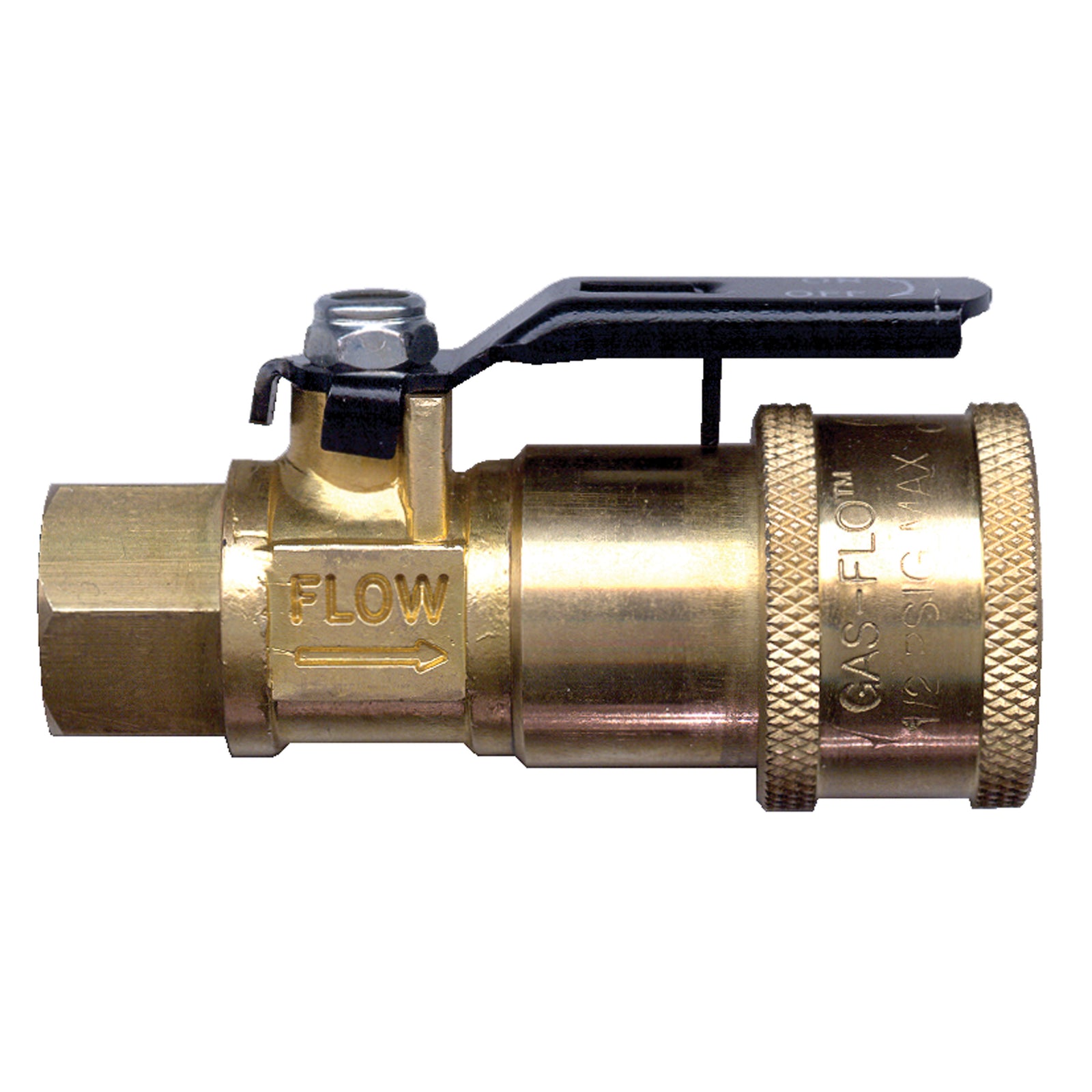 JR Products 07-30435 Coupler W/ Shut-Off - 1/4" FPT x Female QC