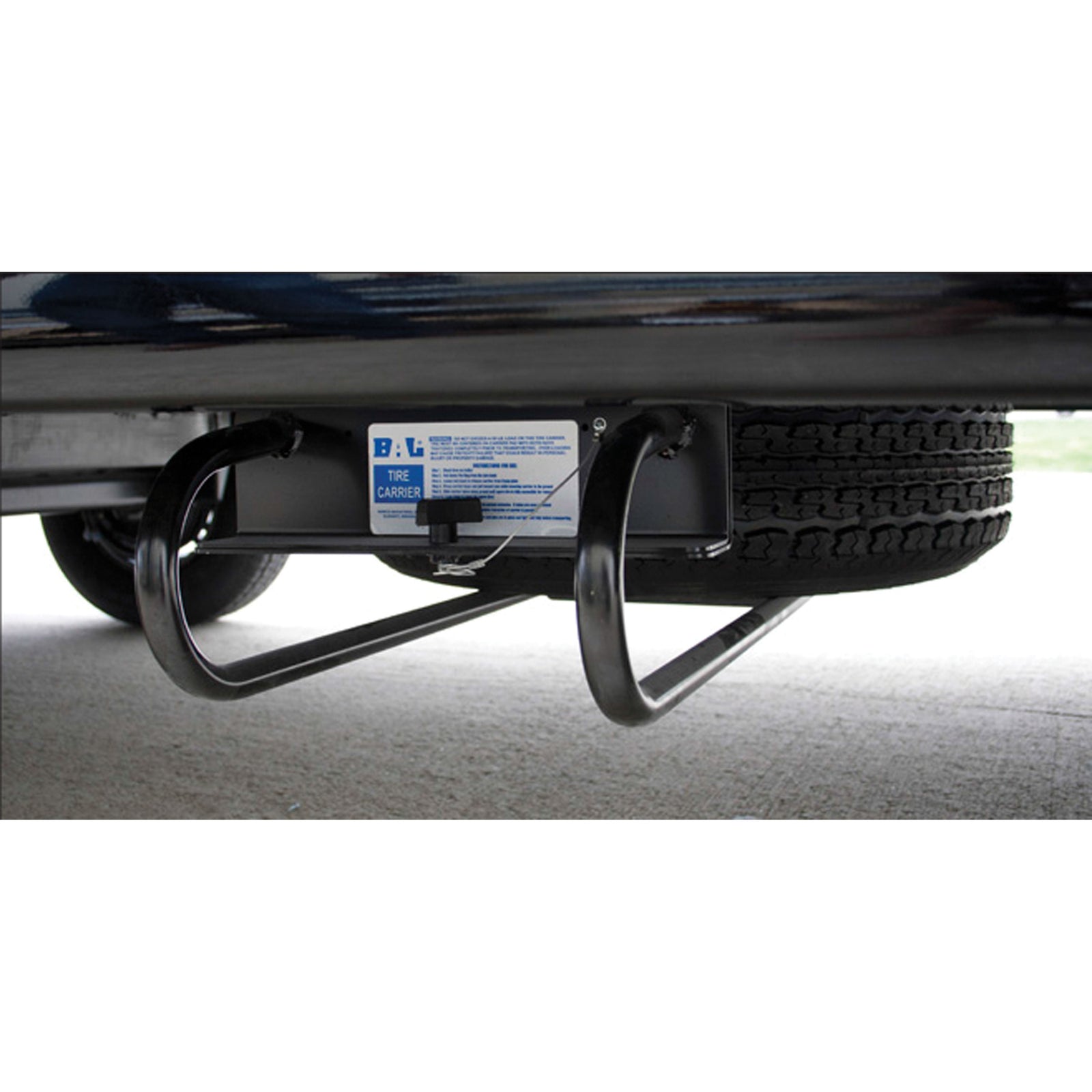 BAL 28218 Hide-A-Spare Tire Storage - I-Beam Underslung Mount