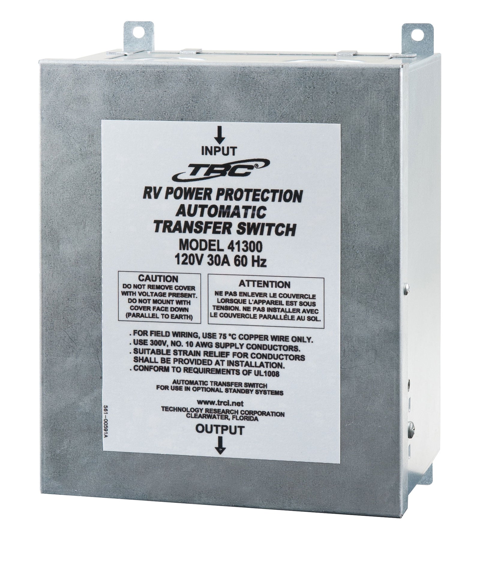 Southwire 41300 Hardwire Automatic Transfer Switch - 30 Amp, 120V, 60 Hz