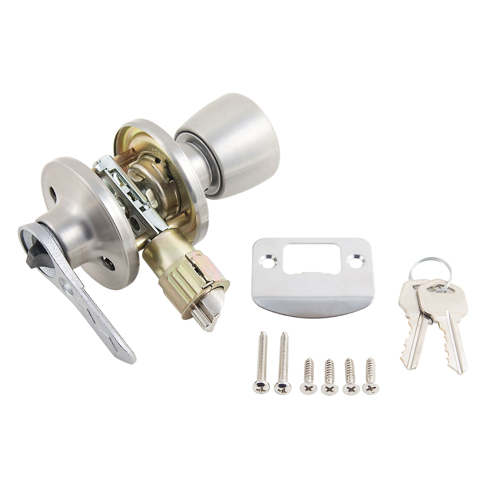 AP Products 013-235-SS Lock Set Privacy K&L Style SS