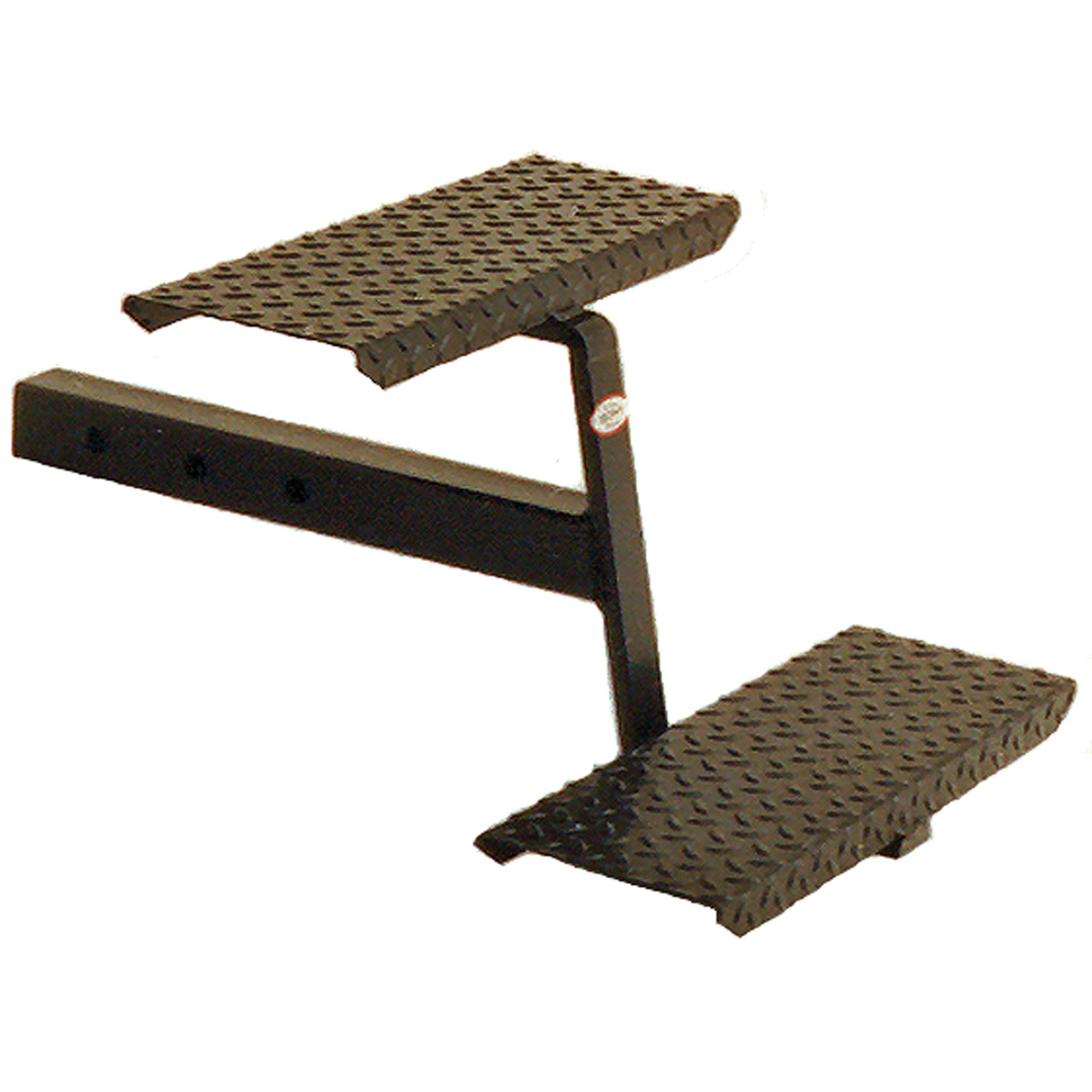 C.R. Brophy RHS2 Receiver Hitch Stair with Three Adjustable Lengths - Two-Step