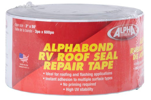 Alpha Systems 862410 ALPHABOND TPO Roofing Repair Tape - 4" x 10', White