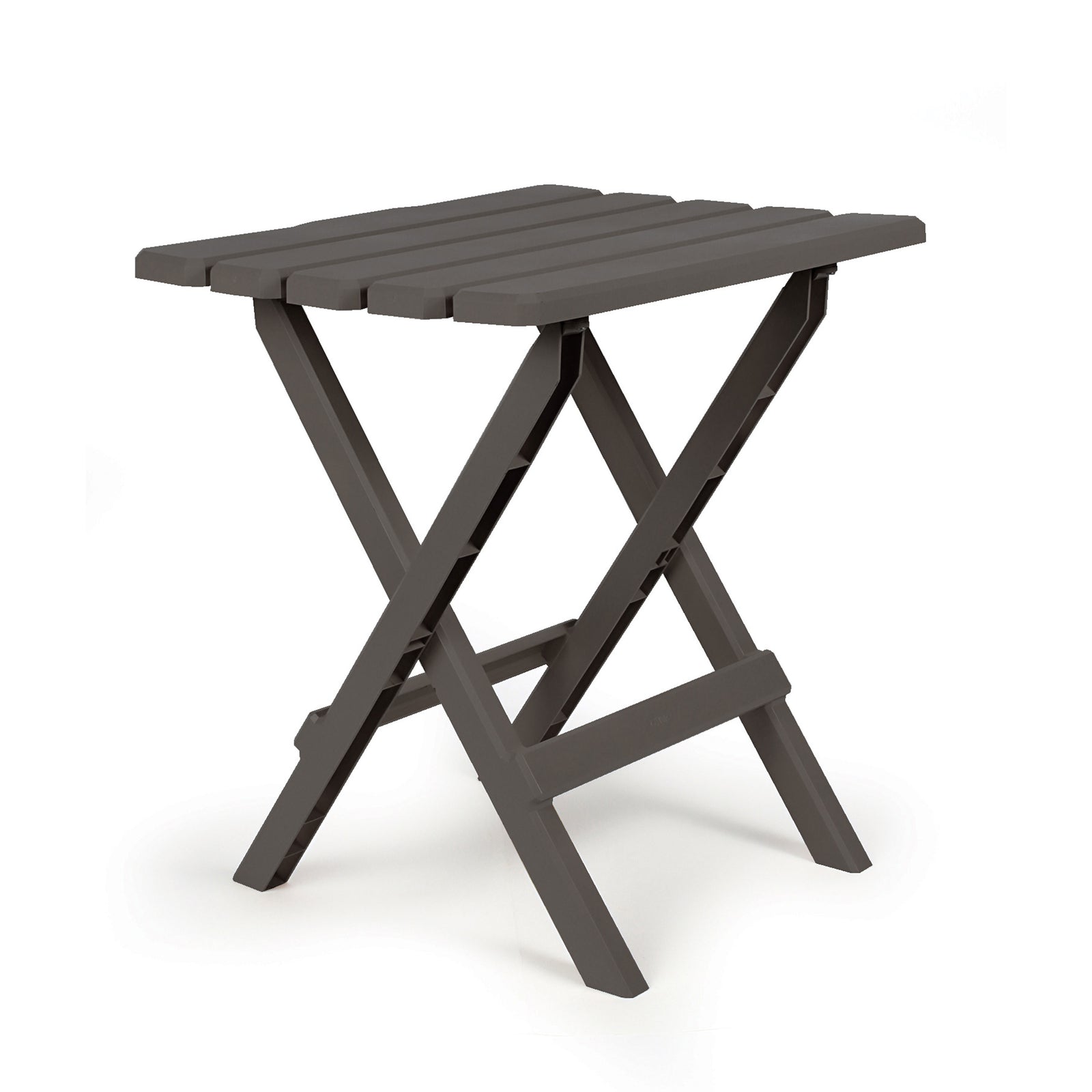 Camco 51885 Large Adirondack Folding Table - Charcoal