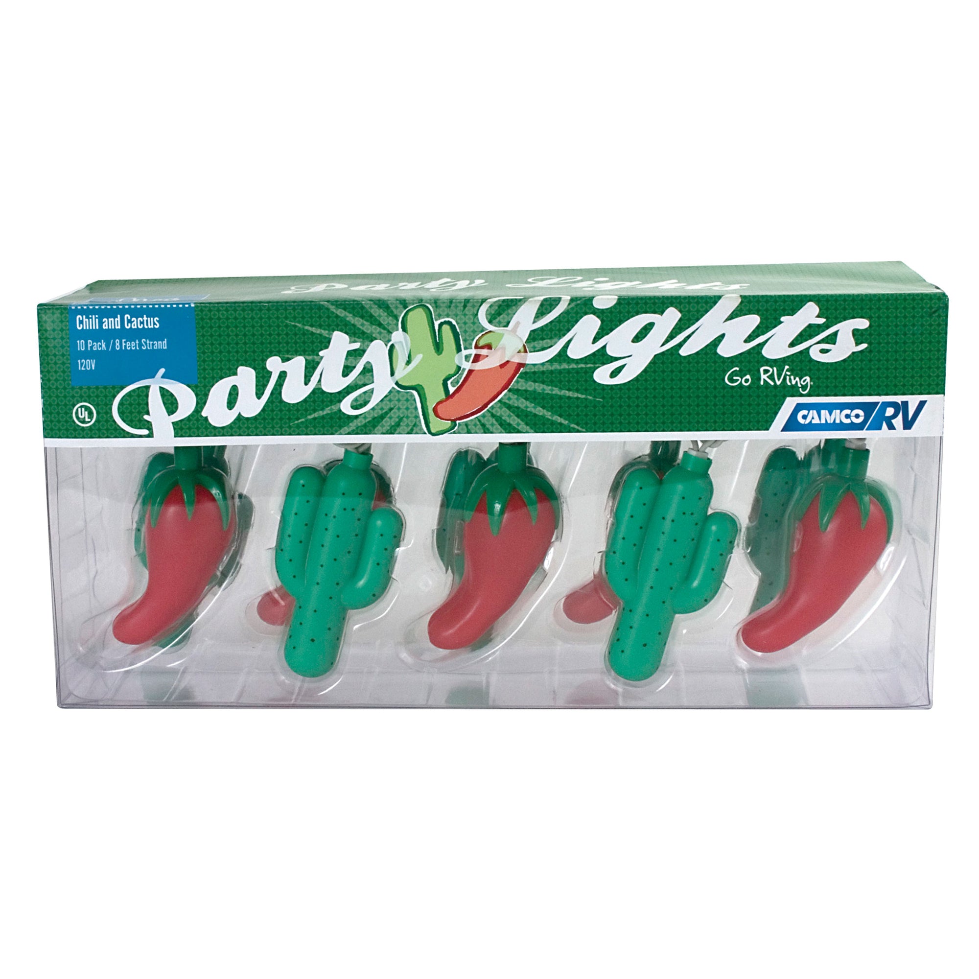 Camco 42659 Party Lights - Chili & Cactus
