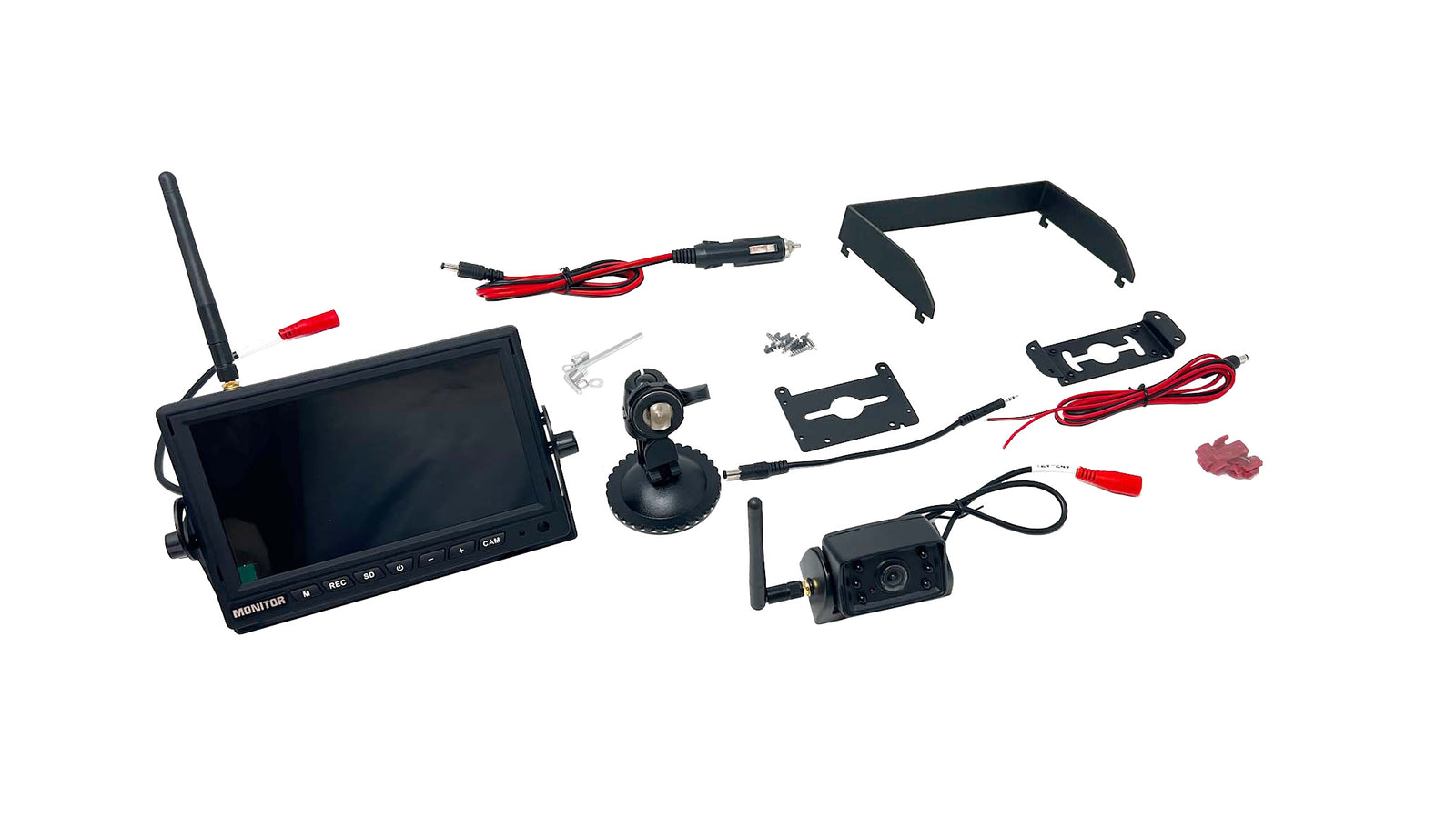 Brandmotion AHDS-7810V2 Wireless HD Observation System with 7" DVR Monitor