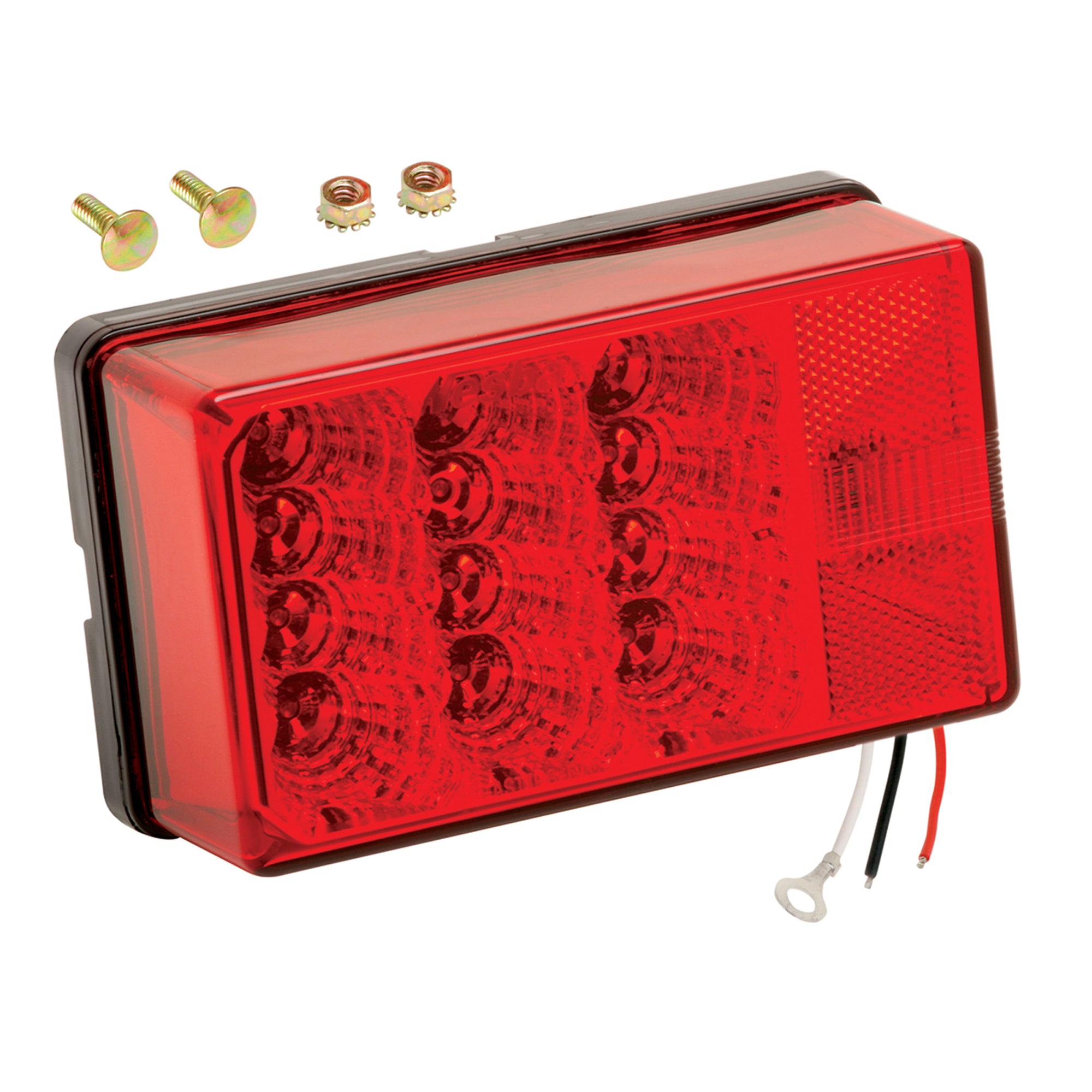 Wesbar 407550 Waterproof Low Profile 7-Function LED Taillight - Right/Curbside