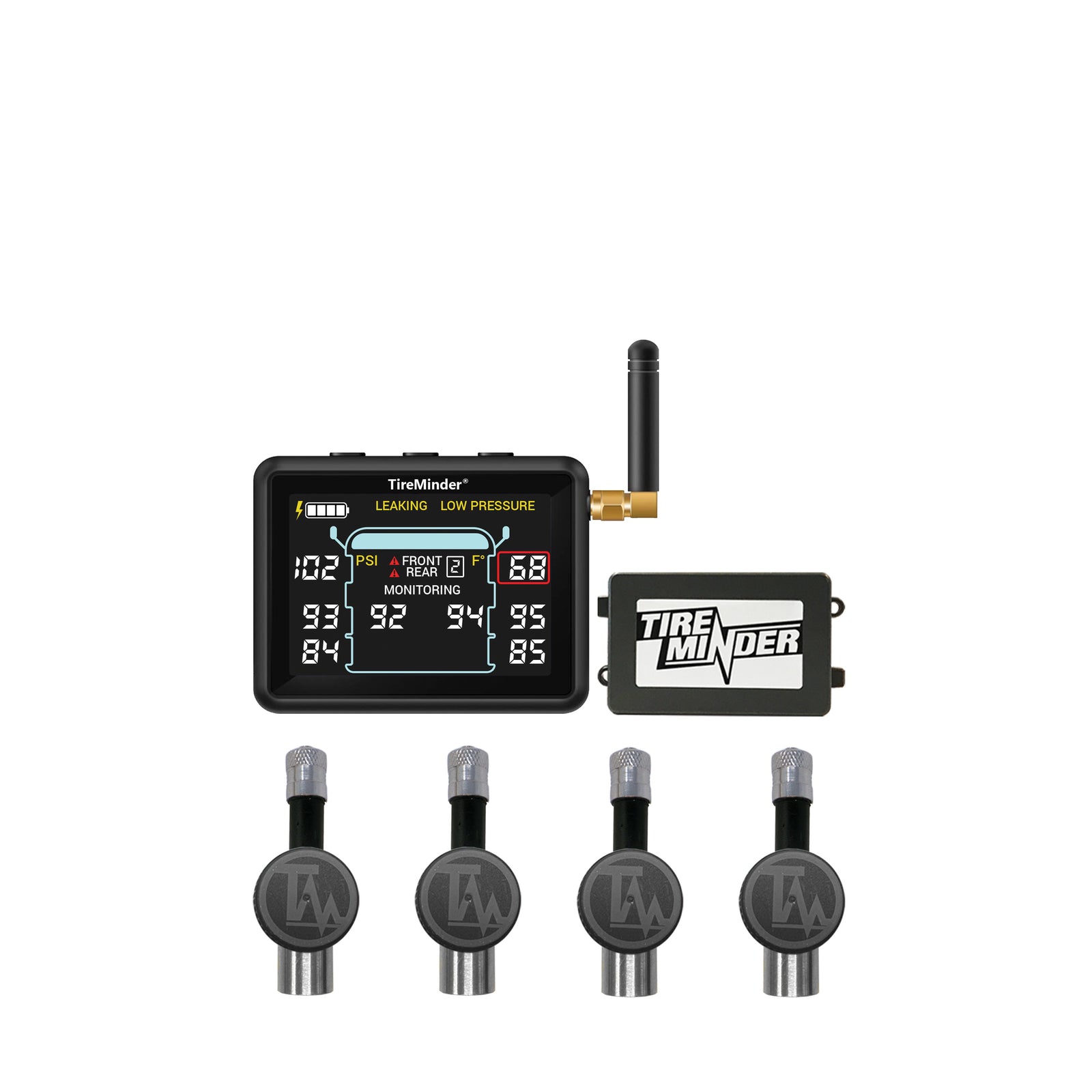 Tireminder TM22163 Tire Monitor I10 W/4 Flow Thru