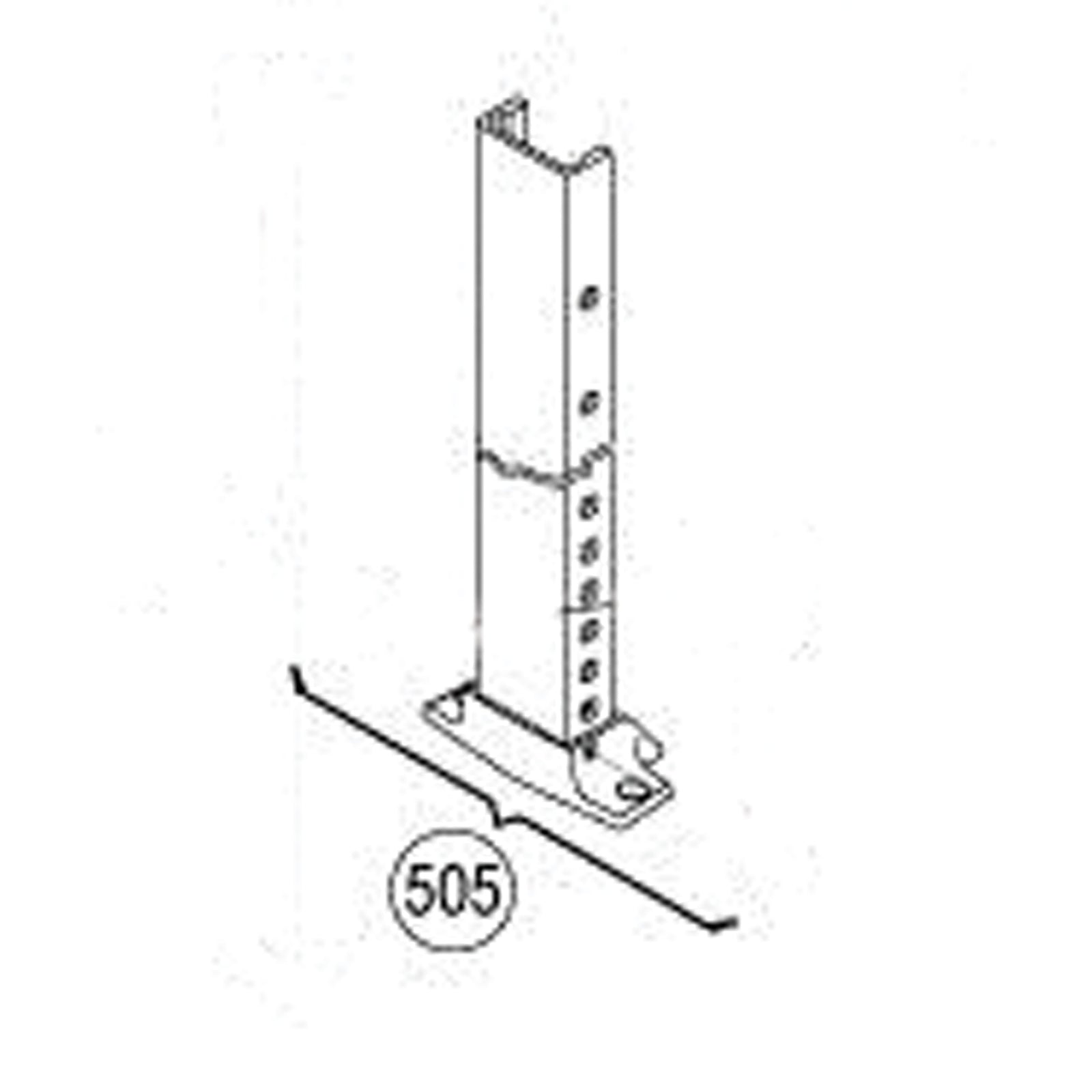 Dometic 3310811.009M SVC Foot Diecast, Metallic