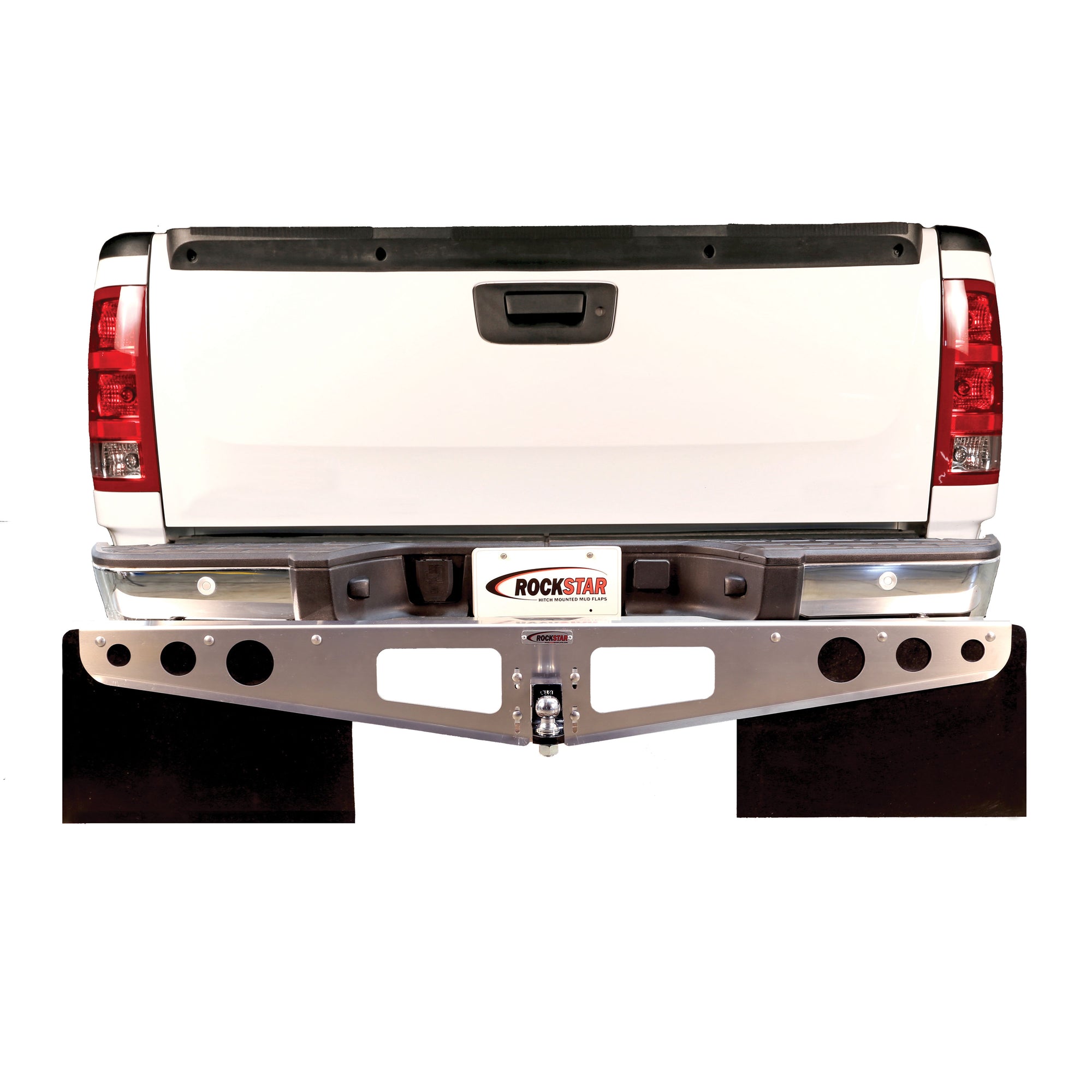 Agri-Cover A1040031 RockStar Hitch Mounted Mud Flaps for Dodge RAM (2009-2013) Trim to Fit