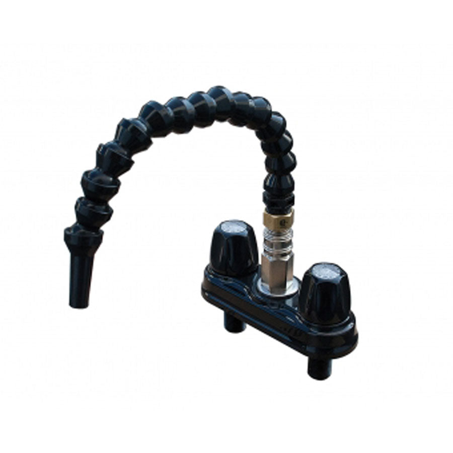Empire Faucets CRD-QDFLX-BLK 4" Quick Disconnect Valve with Metal Quick Connecter - Black