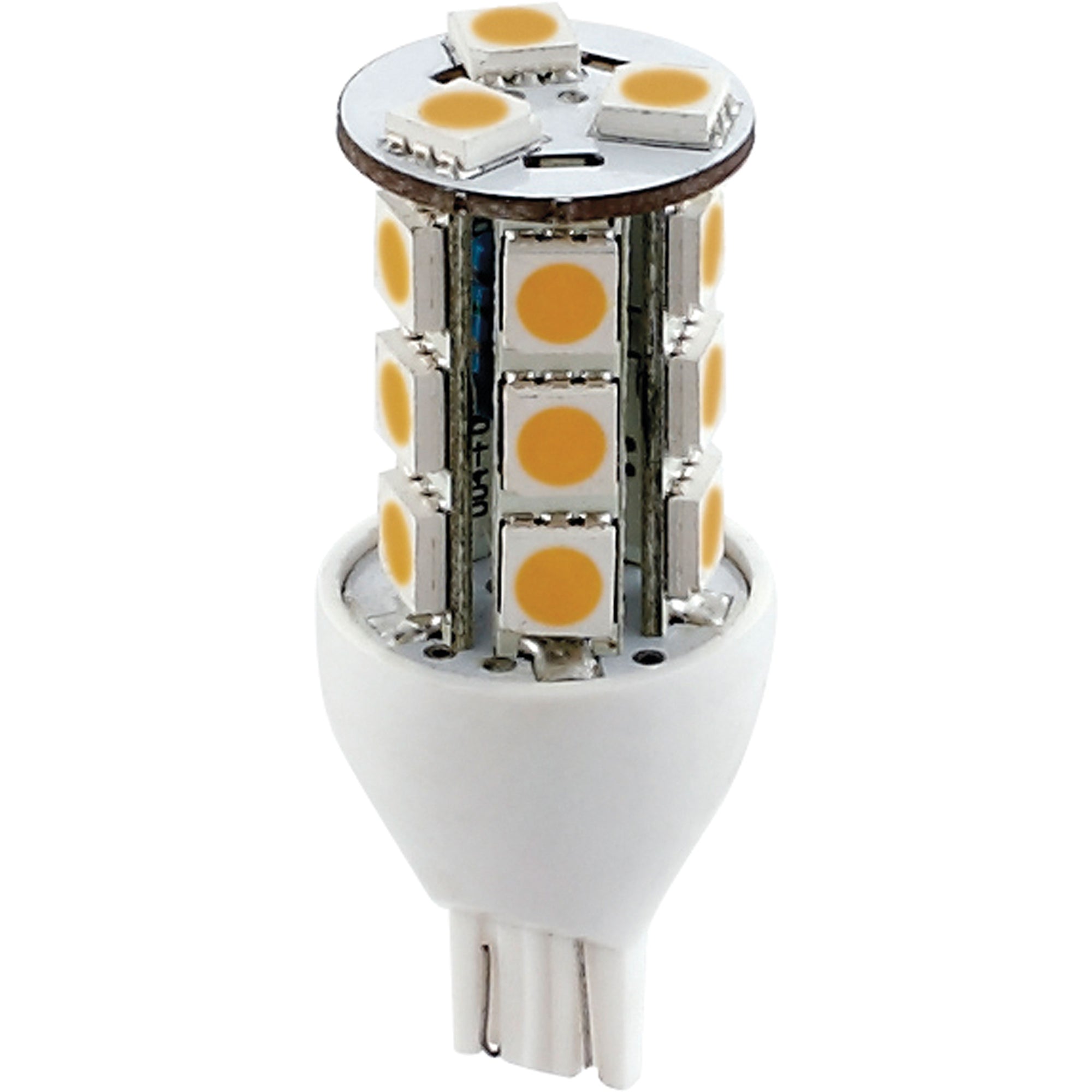 Ming's Mark 5050129 12V Green LongLife LED Light Bulb Tower with 921/T15 Wedge Base - 200 Lumens, Warm White