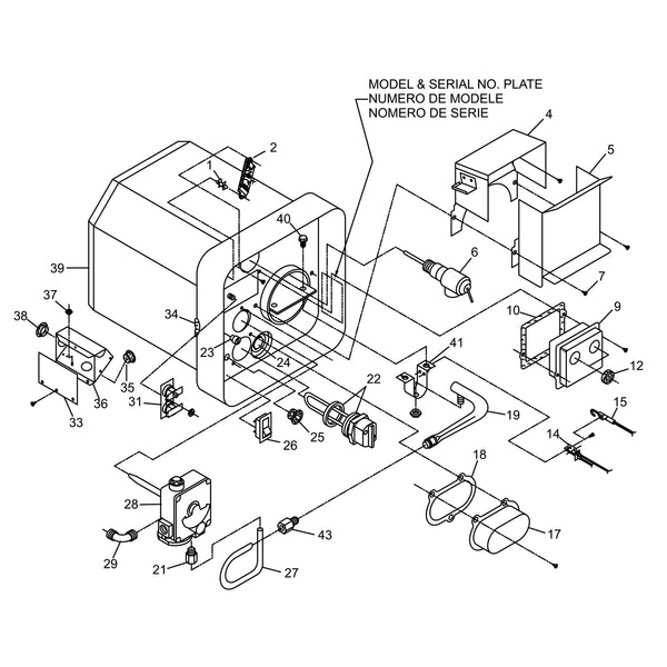 Suburban 090562 Water Heater Thermostat Cover Hilltop Camper and RV