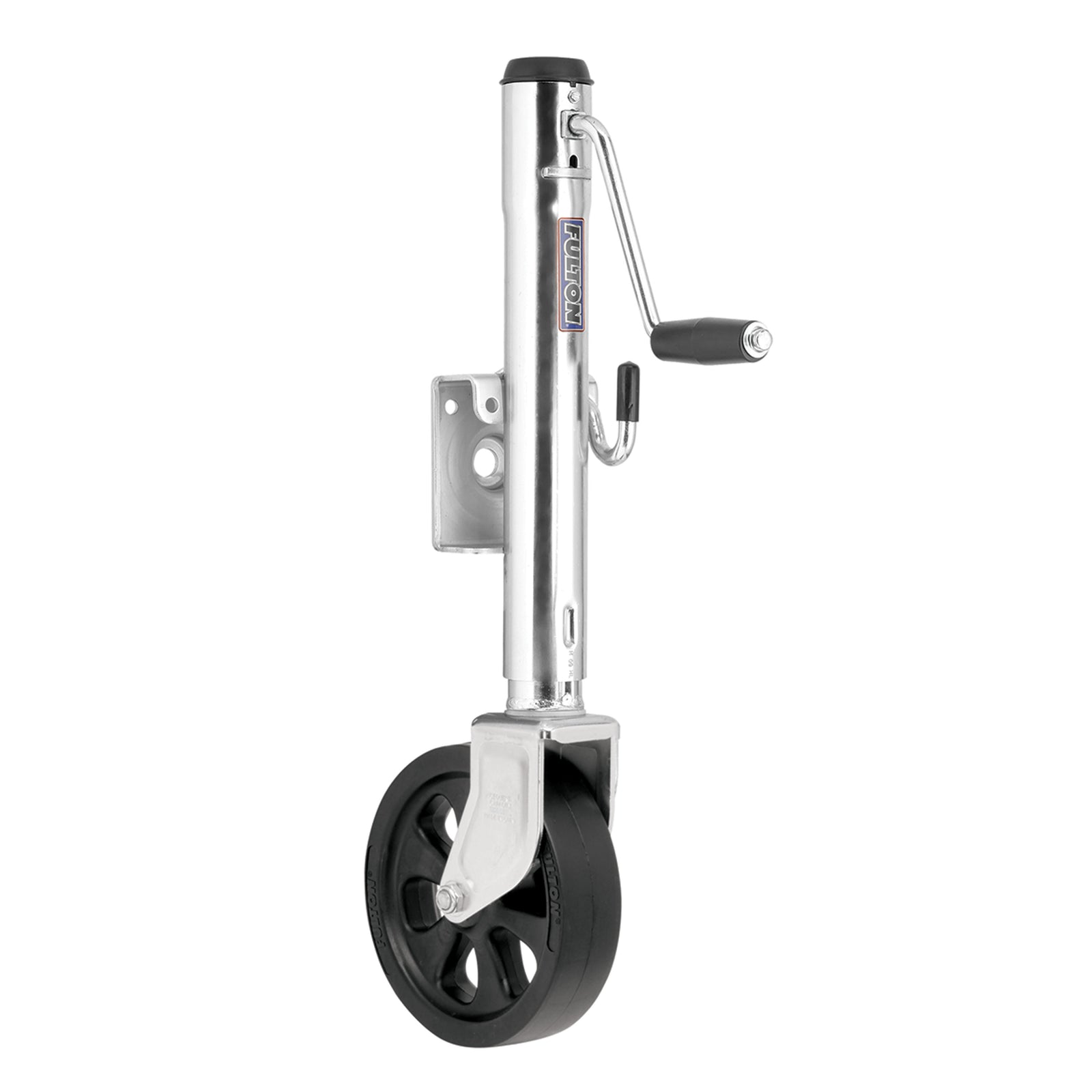 Fulton XP10 0301 Swing-Away Bolt-On Trailer Jack with 6" Wheel - 1200 lbs.