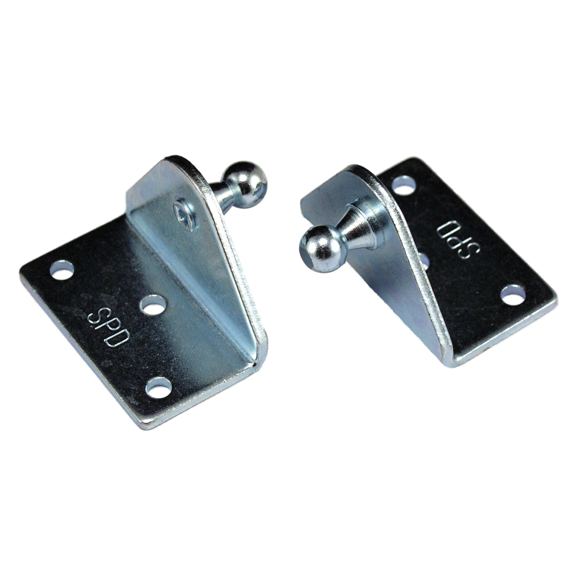 JR Products BR-1060 Gas Spring Mounting Bracket - Angled, Pack of 2