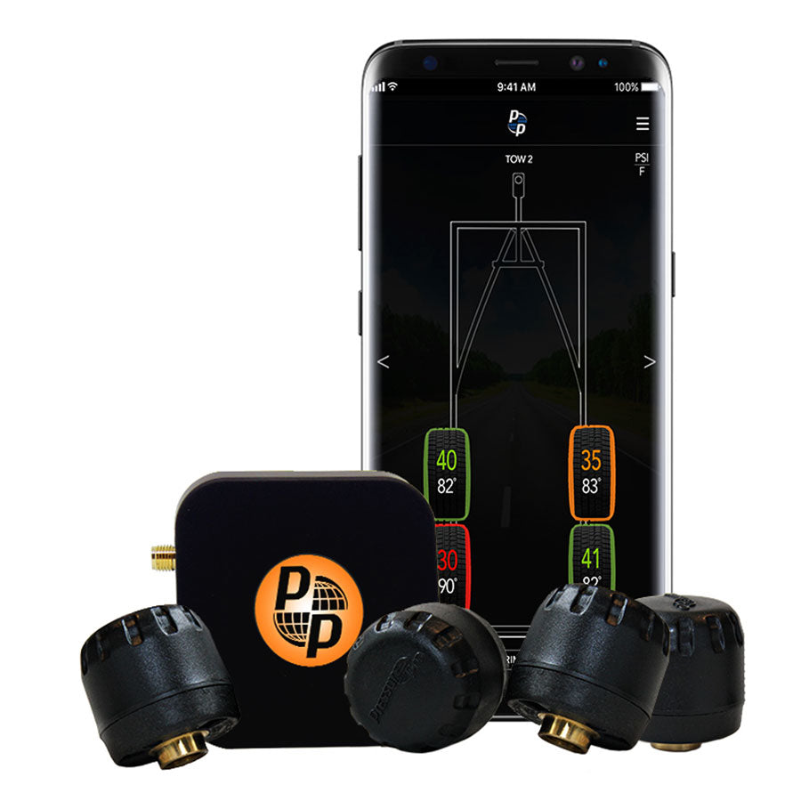 JR Products FX4K TPMS Kit 4-Wheel App Based