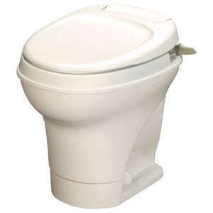 Thetford 31667 Aqua-Magic V Hand Flush RV Toilet - High, White