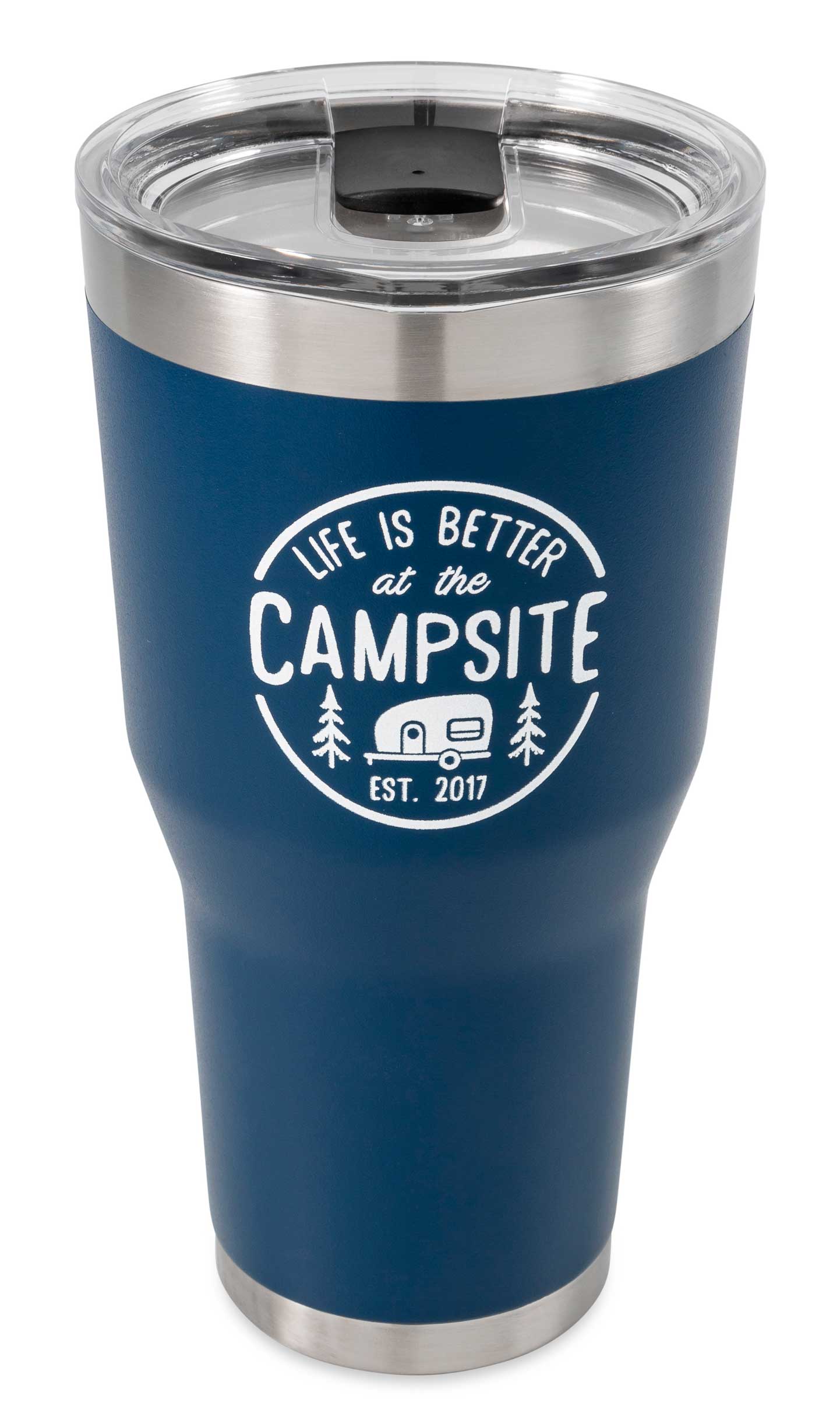 Camco 53324 LIBATC Tumbler - 30 oz., Navy