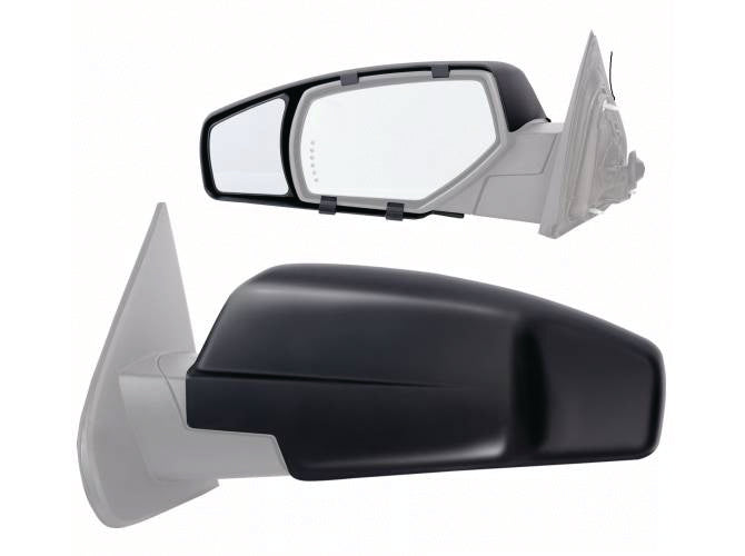 K-Source 80910 Snap-On Towing Mirrors For Chevy Silverado, GMC Sierra (14-18)