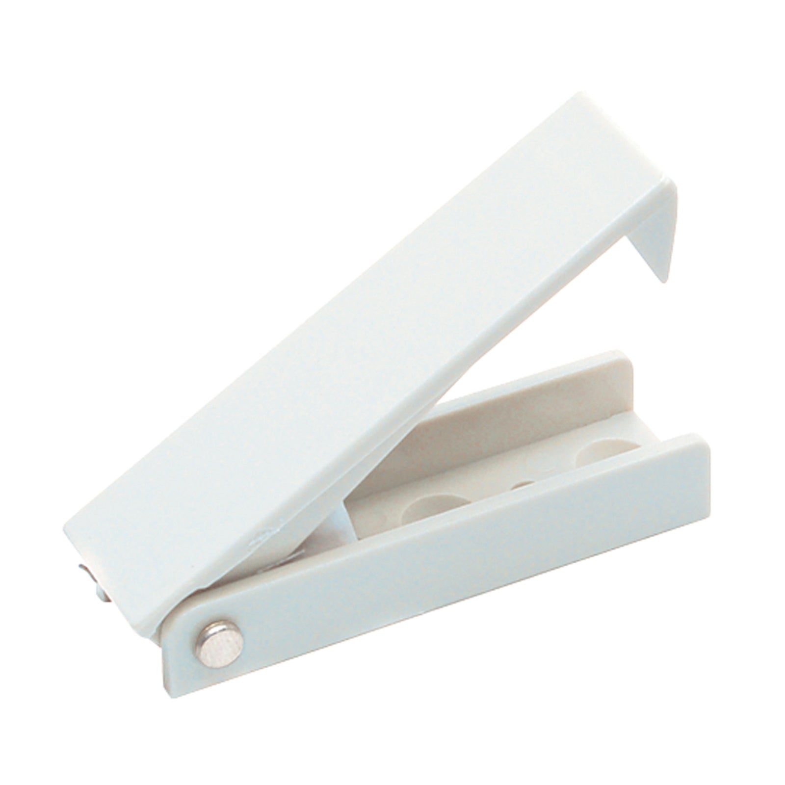RV Designer E212 Squared Baggage Door Catch - White