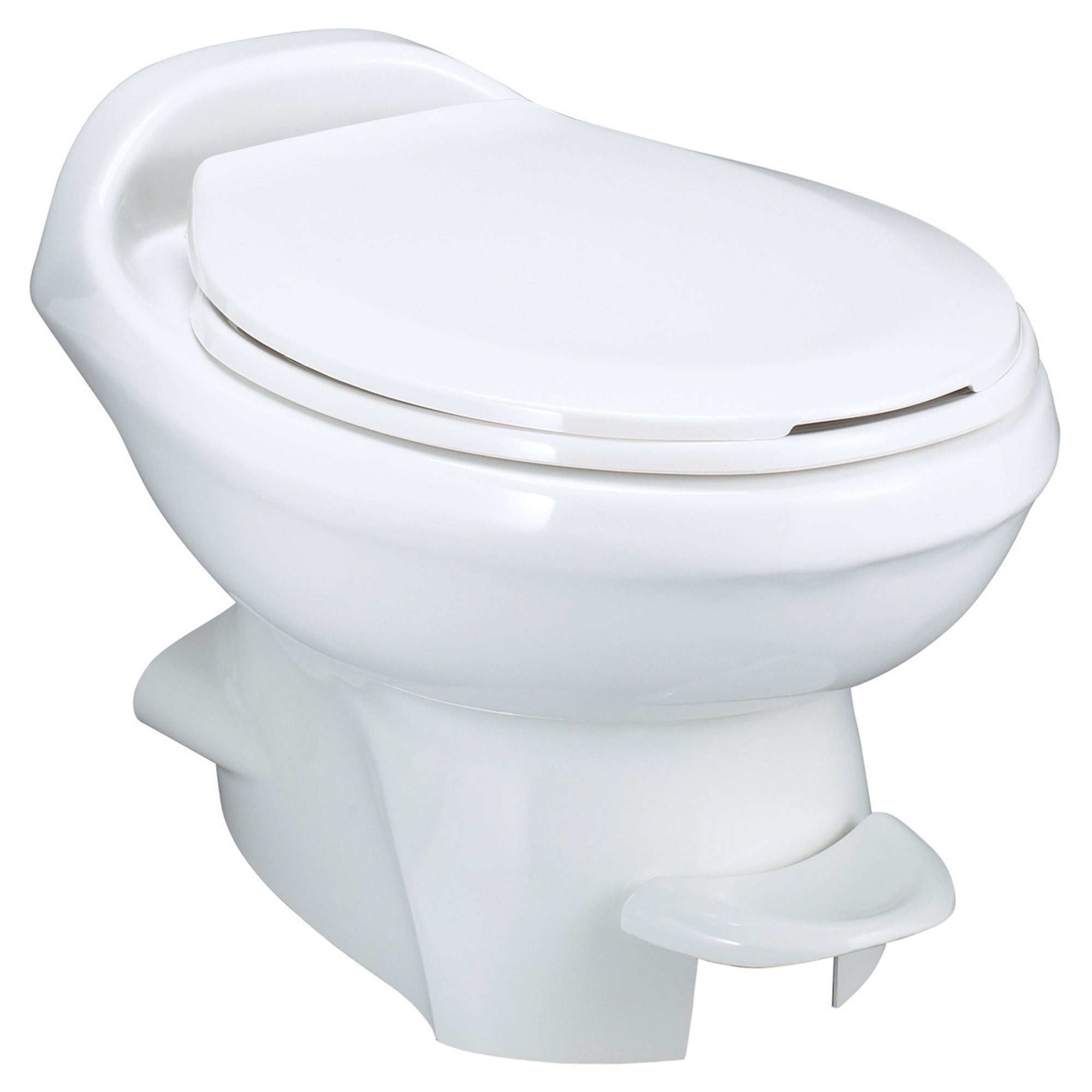 Thetford 34439 Aqua-Magic Style Plus Toilet with Water Saver - Low, Bone