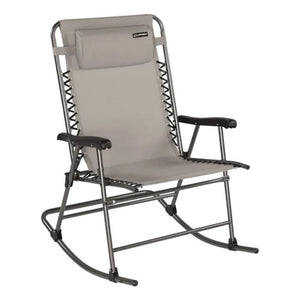 Lippert 2021123283 Stargazer Outdoor Rocking Chair - Dark Gray
