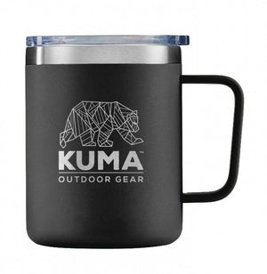 Kuma Outdoor Gear KM-TM-GRY Travel Mug - 12 oz., Gray