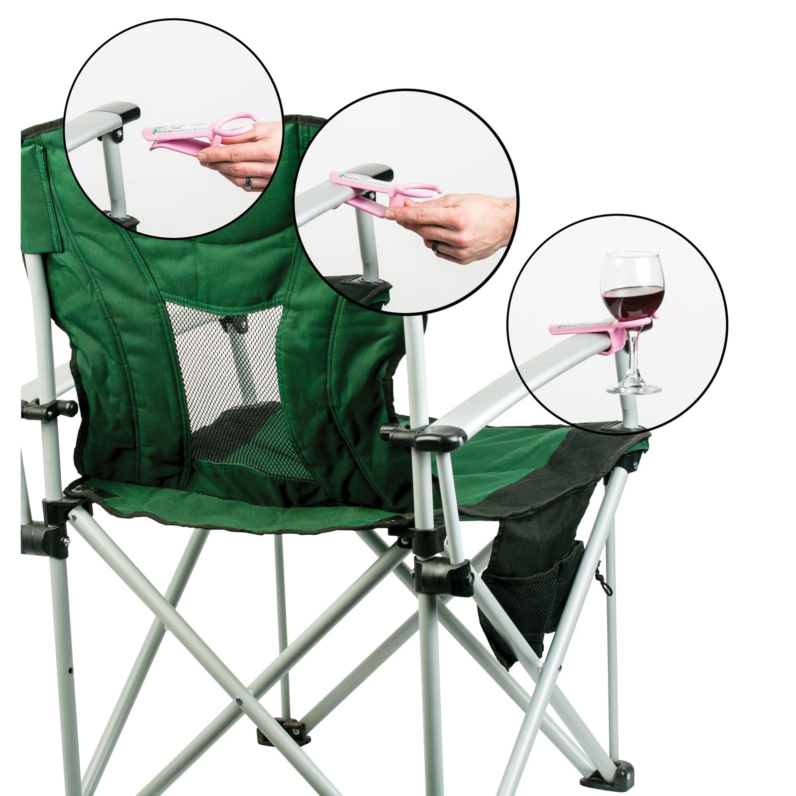 Unique Solutionz HOOK PINK The Wine Hook - Pink, 10 Pack