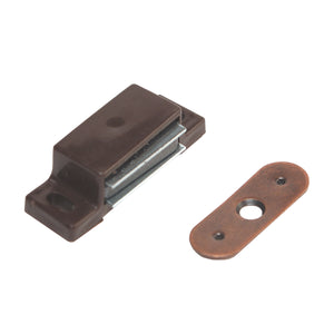 RV Designer H210 Magnetic Catch - Flat and Right Angled Plate