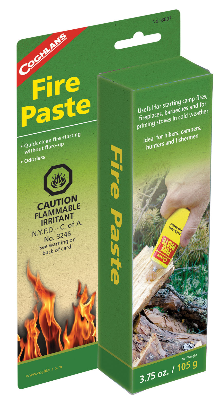 Coghlan's 8607 Fire Paste - 3.75 oz.