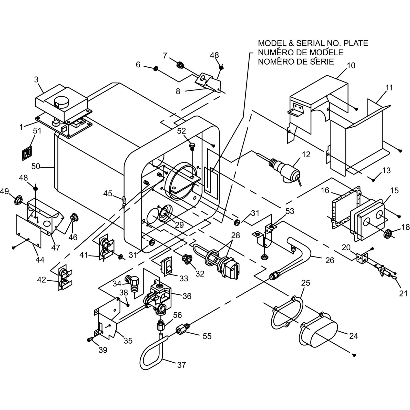 Suburban 171420 Water Heater Manifold Outlet for SW6D and SW10D
