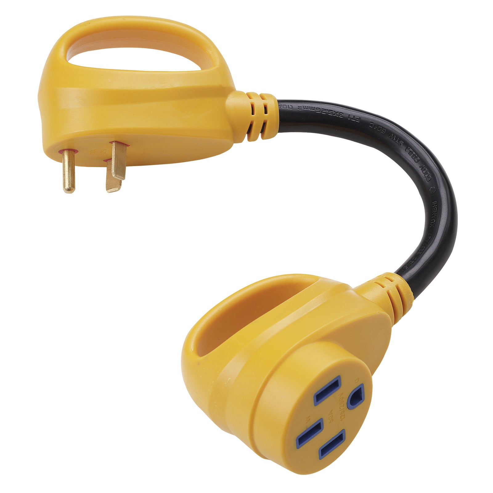 ParkPower 3050ARV 30A Male to 50A Female Straight Blade Adapter